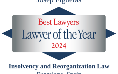 Best Lawyers premia a Josep Figueras como mejor abogado en el área de Insolvencias y Reestructuración de Barcelona