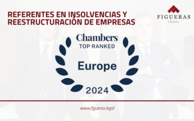 Chambers & Partners posiciona a Figueras Legal como una de las mejores firmas el área de Insolvencias y Reestructuración de empresas